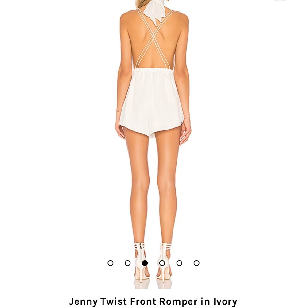 Superdown Romper With Cross Back Bachelorette Out… - image 3